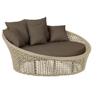 Imagem de Chaise Hungria Pintura Preta Corda Náutica E9 Trama Original Rami