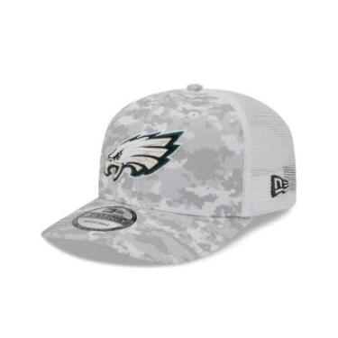 Imagem de BONE NEW ERA 9SEVENTY PHILADELPHIA EAGLES NFL SALUTE SERVICE 2025 VERDE-Masculino