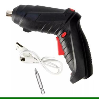 Imagem de Parafusadeira Sem Fio 4.8v Bivolt Com Carregador USB - Snel Ferramenta