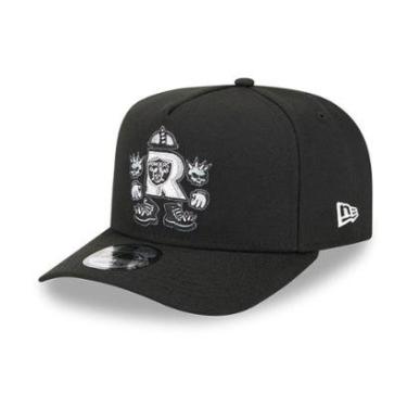 Imagem de BONE NEW ERA 9FIFTY A-FRAME LAS VEGAS RAIDERS NFL PRETO-Masculino