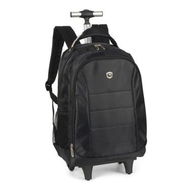 Imagem de MOCHILA EXCUTIVA P/ NOTEBOOK COM CARRINHO 2 DIVISÓRIAS-Unissex