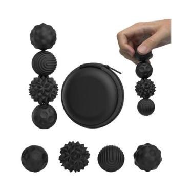 Imagem de Conjunto De Brinquedos Sensoriais Magnéticos Em Formato De Bola 4 6 8 