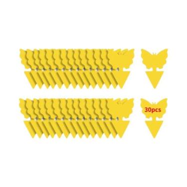 Imagem de Armadilhas Adesivas Amarelas Para Moscas De Frutas E Mosquitos De Fung