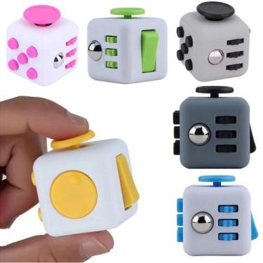 Imagem de Fidget Toy Cube Cubo Mini Clicker Anti Stress Ansiedade Tda - Lotus Ha