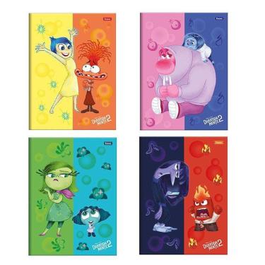 Imagem de Caderno Brochurão Divertidamente 80 Folhas 4 Unidades - Foroni