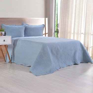 Imagem de Kit Cobre Leito Casal Ultra Lisse Lisa New 100% Poliéster 210x230cm