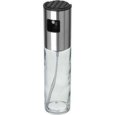 Imagem de Spray Azeite Home&co Tampa Inox Vidro 18x4x4cm Transparente - HOME & C
