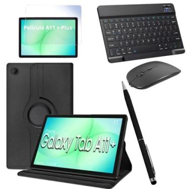 Imagem de Kit Capa P/tablet Samsung Galaxy Tab A11 Plus + Caneta + Teclado mouse