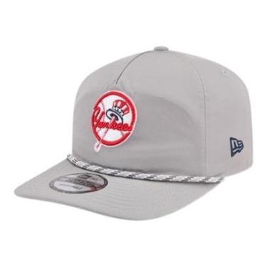 Imagem de Boné New Era Qs1920 New York Yankees Cinza Masculino-Masculino