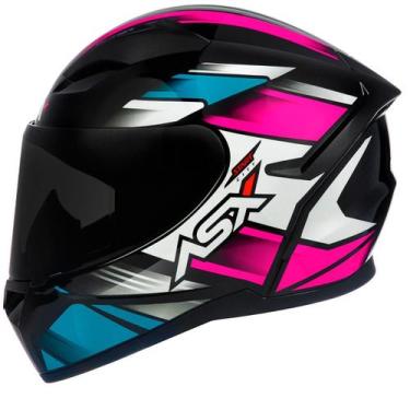 Imagem de Capacete Para Motociclista Novo ASX City Start Feminino Masculino Espo