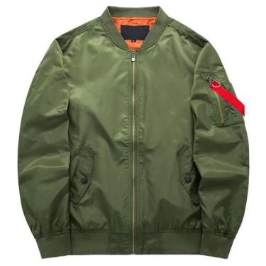 Imagem de Jaqueta Bomber Masculina plus Size 2024 Casual Tamanhos Grandes Mascul