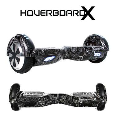 Imagem de Skate Eletrico 6,5 Las Vegas Black HoverboardX Smart Balance