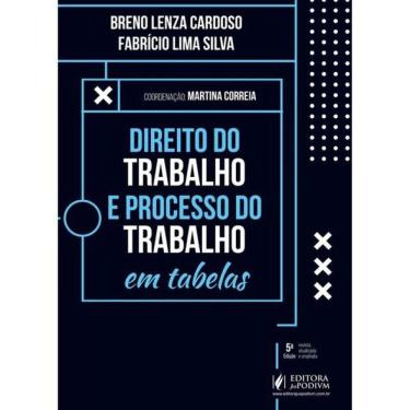 Imagem de Direito Do Trabalho E Processo Do Trabalho Em Tabelas - 2026