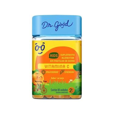 Imagem de Vitamina C Infantil Dr. Good Kids Laranja - 60 Pastilhas