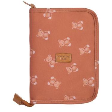 Imagem de Porta Carteira De Vacinação Teddy Caramelo Masterbag - MASTER BAG