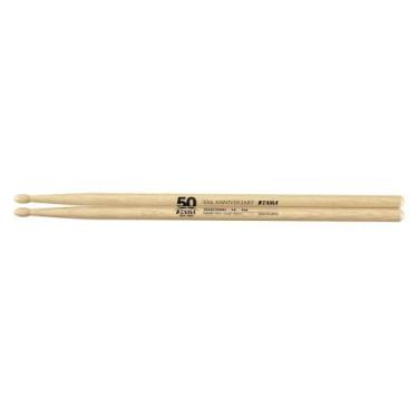 Imagem de Baqueta Tama Limited 50th Anniversary Padrão 5A em Oak Japonês (036487
