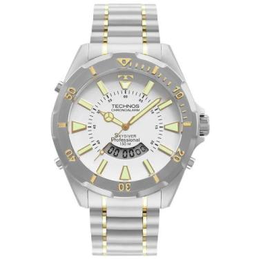 Imagem de Relógio Technos Masculino Skydiver Bicolor - WT205FQN/5B