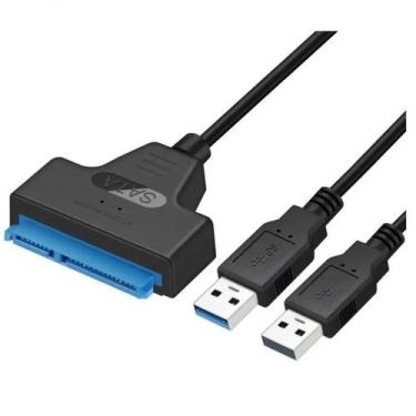 Imagem de Conversor Cabo Para Copiar Hd Adaptador Ssd Hd Sata Notebook 2,5 Para 
