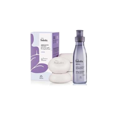 Imagem de Kit Natura Tododia Algodão Body Splash 200ml + Sabonete em Barra 90g
