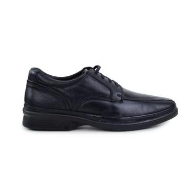 Imagem de Sapato Masculino Pipper Holmes Couro Preto - 54811, Preto, 41