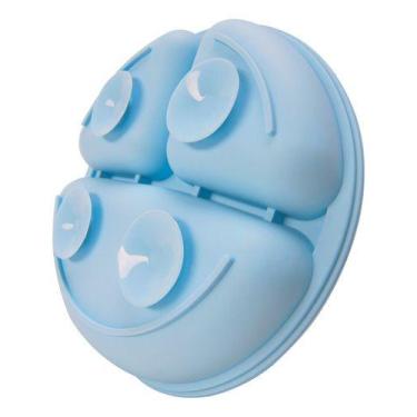 Imagem de Pratinho Silicone Infantil C/ 3 Divisórias Refeição Bpa Free - Duarte 