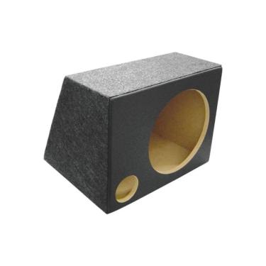 Imagem de Caixa Acústica Vazia para 1 Alto-Falante de 8" Dutada com Duto de 3" Caixaria