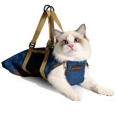 Imagem de Bolsa de contenção para tosa de gatos Cinf para gatos de 3,5 a 5,5 kg 