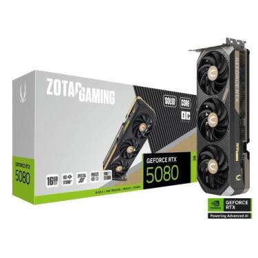Imagem de Placa de Video Zotac RTX 5080 Solid Core OC 16GB GDDR7 256bits ZTB5080