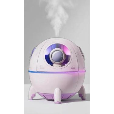 Imagem de Umidificador Ar Astronauta Cápsula Espacial 220ml LED - Congratulation