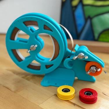 Imagem de Aplicador de folha para mesa Mini Tabletop Foiler Rainbow Art Glass - 