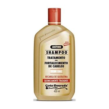 Imagem de Shampoo Uso Diário 430Ml Quimicamente Tratados, Gota Dourada