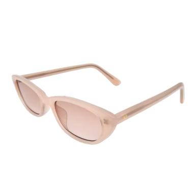 Imagem de Lilaccie óculos de sol pequeno, UV400, modelo tendência fashion, candy color lilás, candy color rosê, cor tartaruga