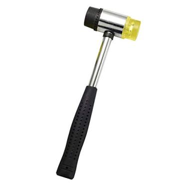 Imagem de Martelo de borracha BE-TOOL 30 mm, 35 mm, 40 mm, macia de náilon, maleta de borracha, dupla face, substituível com alça de borracha antiderrapante para joias, ferramentas de artesanato faça-você-mesmo, HA0914A, As picture show, 30mm