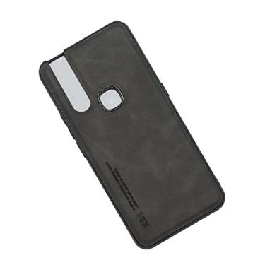 Imagem de Kepuch Silklike Capa para Vivo V15/S1 - Case Placa de Metal Embutida para Vivo V15/S1 - Preto