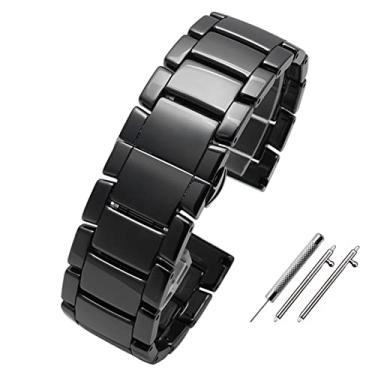 Imagem de CYSUE Pulseira de relógio inteligente 20mm 22mm Pulseira de cerâmica para Samsung Gear S2 S3 S4 Pulseira de substituição para Huawei Watch2 Pro gt2 Magic Bands (Cor: 5, Tamanho: 22mm)