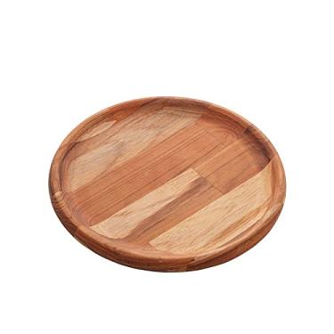 Imagem de PRATO MADEIRA SOBREMESA TECA 20x2cm