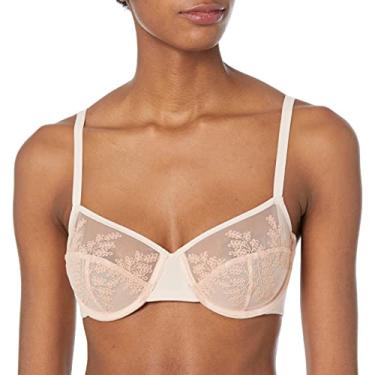 Imagem de Natori Armação feminina com aro sem forro, Combo rosa camafeu, 40DD