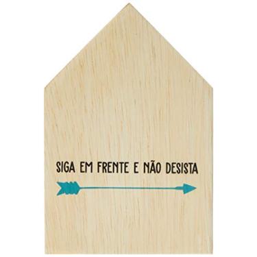 Imagem de Arte Maníacos Totem Siga Em Frente e Não Desista Flecha - 10x15cm