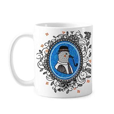 Imagem de Chapéu de pombo, folha de flor, desenho, ilustração, caneca de cerâmica, café, porcelana