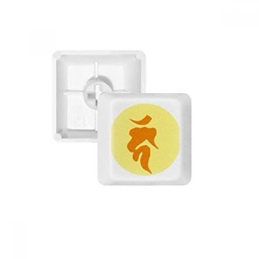 Imagem de Kit de atualização de jogos PBT teclado mecânico com padrão de presunto em sânscrito da Culture Religion