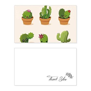 Imagem de Ilustração de plantas em vaso para suculentas de cacto, cartão de agradecimento, papel de aniversário, agradecimento de casamento