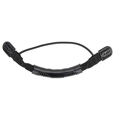 Imagem de LZKW Cabo de canoa, cabo de caiaque com aderência para barco, antiderrapante, suporte lateral preto, fácil de instalar para canoas de barco ao ar livre