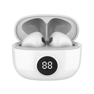 WB Fone de ouvido Bluetooth 5.1 In-ear sem fio Gamer Sentinel TWS Preto com  luzes de LED, modo jogo, som 360° e Super Bass, 20 horas de bateria,  proteção IPX4 e controle