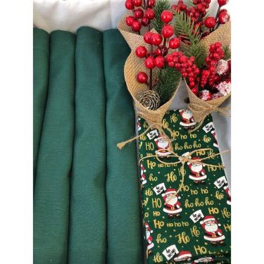 Imagem de Kit 4 Pças Jogo Americano De Mesa Jantar Natal Decoração 007