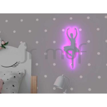 Imagem de Luminária Decorativa Infantil de Parede Bailarina