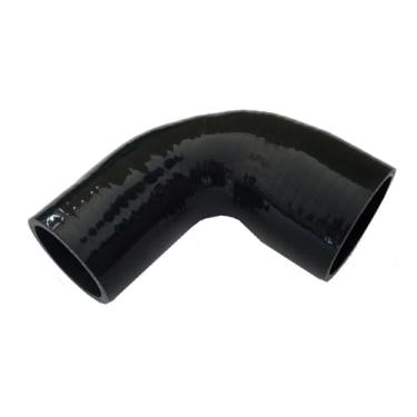 Imagem de JOIUYOLJ Mangueira de cotovelo de redução de 90 graus ID 1,9 a 5.3 cm (48 mm a 54 mm) para tubo de admissão de ar direto universal Turbo Intercooler reforçado 4 camadas 5,4 mm (90D-ID48-54)