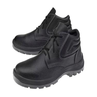 Imagem de Bota Botina Segurança Amarrar Vulcaflex Marluvas 10vb41 Pvc (10VB41, BR, Adulto, Numérico, 39)