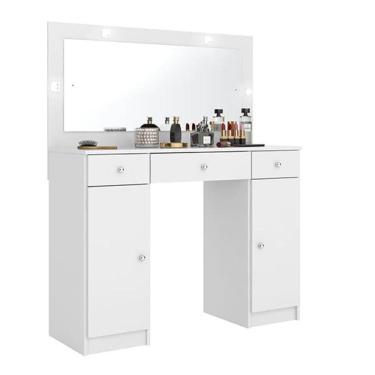 Imagem de Penteadeira Carisma Branco Brilho – Demóbile