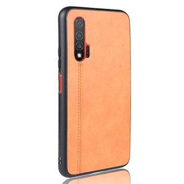 Imagem de Capa para celular Huawei Honor Nova 6 Capa de celular Rugged Shield 360° Proteja seu telefone capa de couro liso para Huawei Honor Nova 6