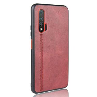 Imagem de Capa para celular Huawei Honor Nova 6 Capa de celular Rugged Shield 360° Proteja seu telefone capa de couro liso para Huawei Honor Nova 6